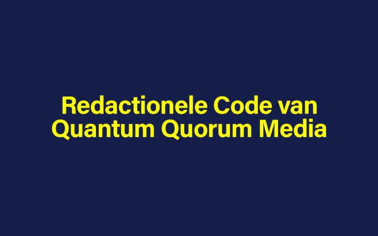 Redactionele Code van Quantum Quorum Media