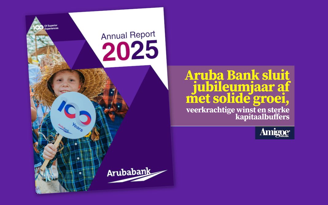 Aruba Bank sluit jubileumjaar af met solide groei, veerkrachtige winst en sterke kapitaalbuffers