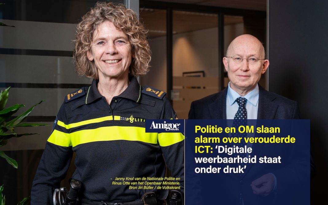 Politie en OM slaan alarm over verouderde ICT: ‘Digitale weerbaarheid staat onder druk’