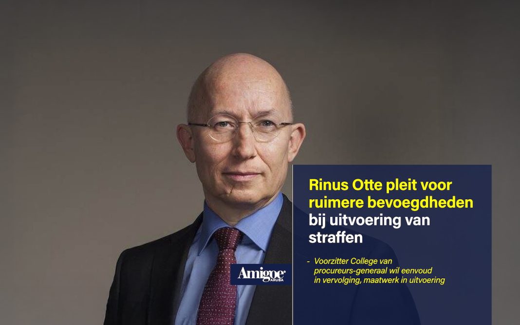 Rinus Otte pleit voor ruimere bevoegdheden bij uitvoering van straffen