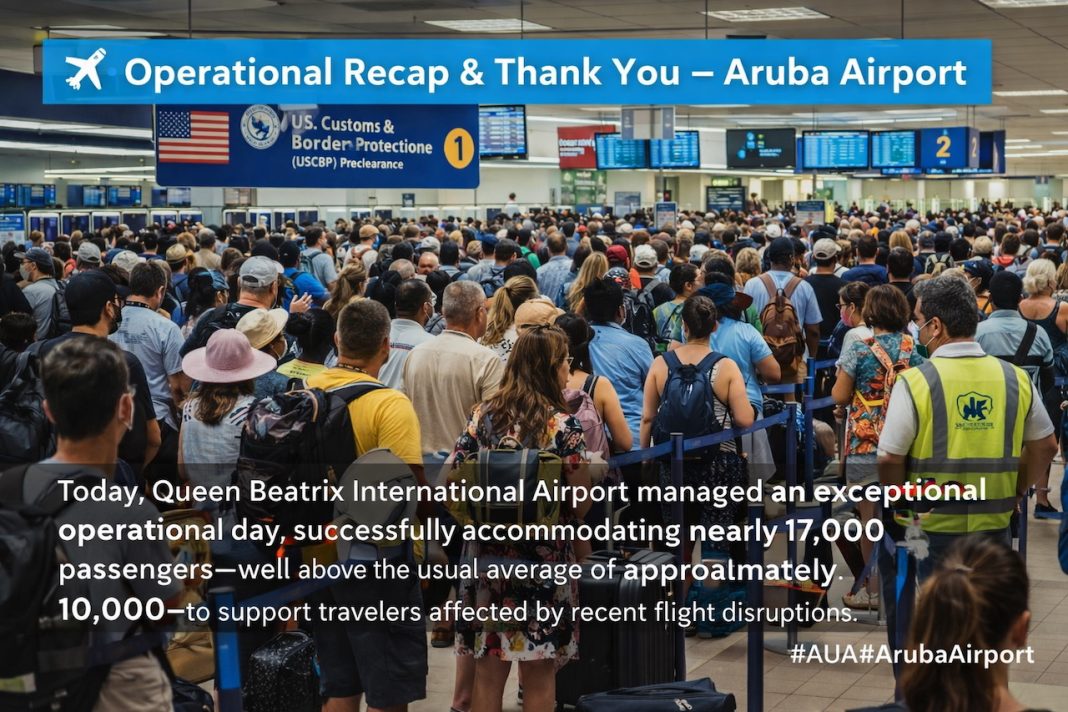 Operationeel Overzicht & Dankwoord – Aruba Airport
