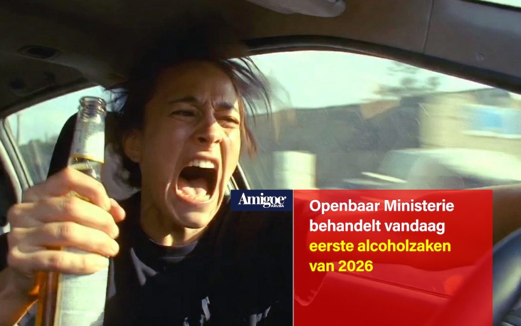 Openbaar Ministerie behandelt vandaag eerste alcoholzaken van 2026