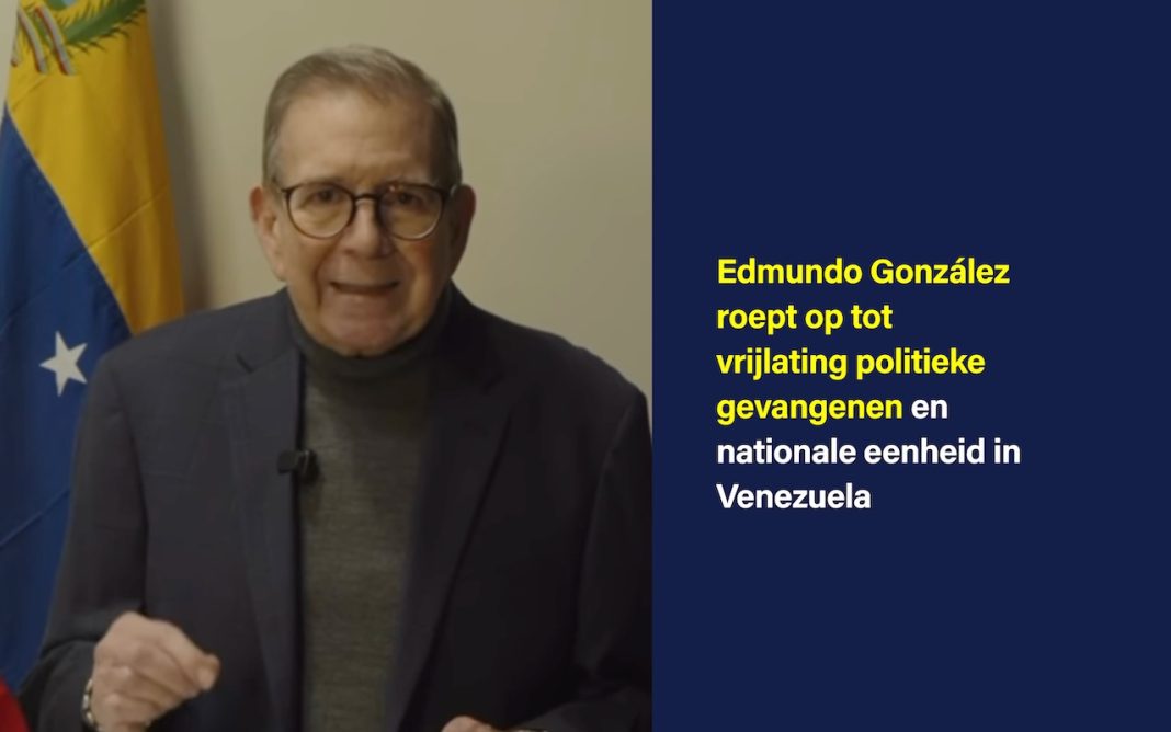 Edmundo González roept op tot vrijlating politieke gevangenen en nationale eenheid in Venezuela