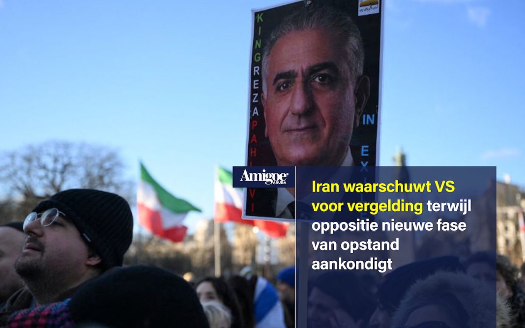Iran waarschuwt VS voor vergelding terwijl oppositie nieuwe fase van opstand aankondigt