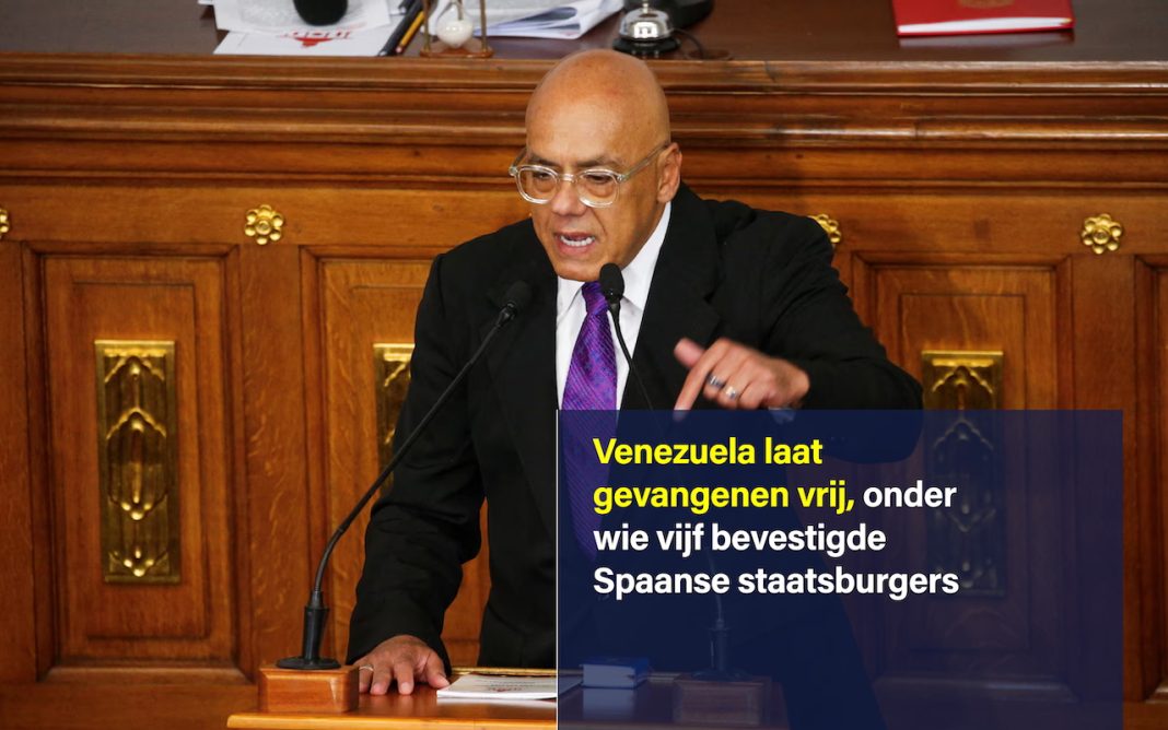 Venezuela laat gevangenen vrij, onder wie vijf bevestigde Spaanse staatsburgers