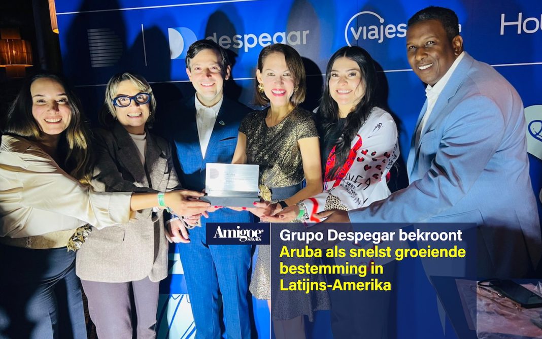 Grupo Despegar bekroont Aruba als snelst groeiende bestemming in Latijns-Amerika