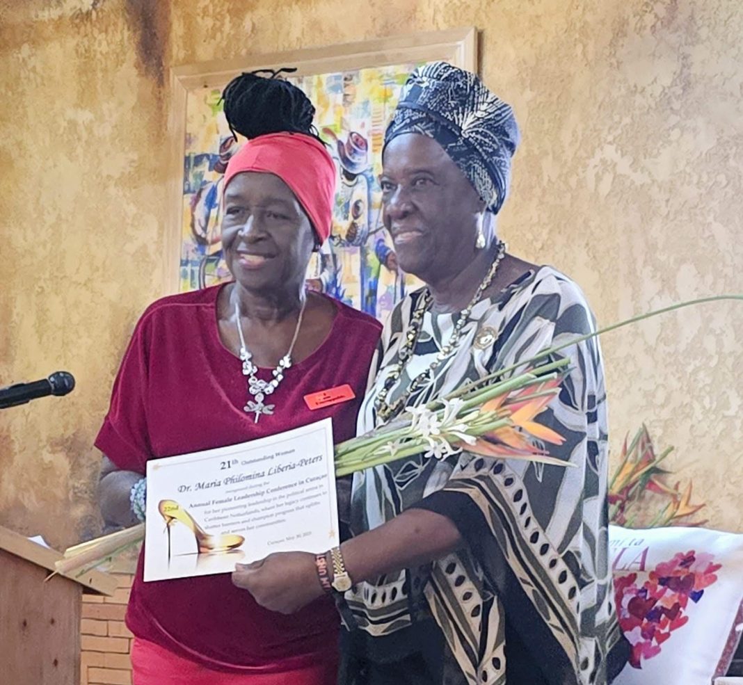 Wever-Croes spreekt op conferentie over vrouwelijk leiderschap en balans Wever-Croes spreekt op conferentie over vrouwelijk leiderschap en balans