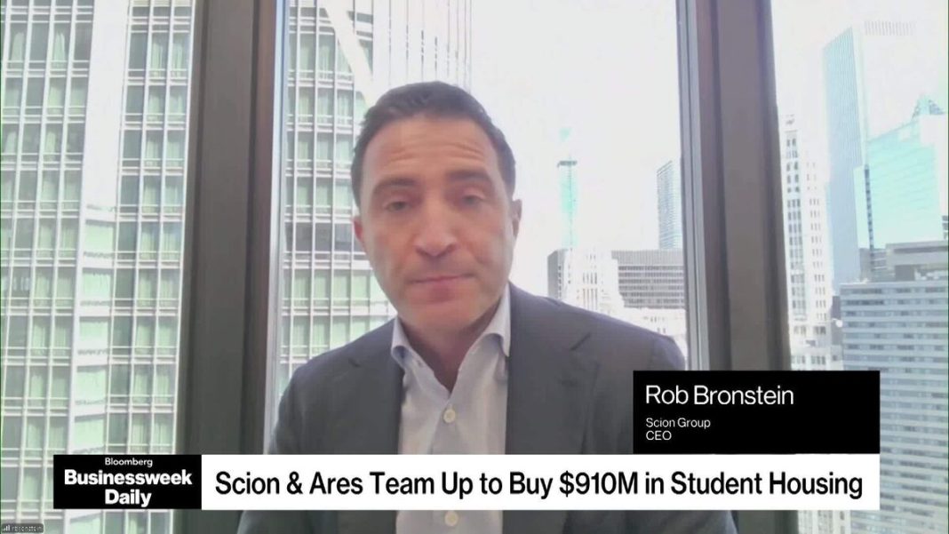 Scion Group en Ares Management investeren 910 miljoen dollar in studentenwoningen (Picture by: assets.bwbx.io)