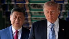 Trump: 'Geen toezeggingen gedaan aan Xi over Taiwan' (Picture by: ichef.bbci.co.uk)