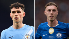 Foden en Palmer ontbreken in Engelse WK-selectie van Tuchel (Picture by: ichef.bbci.co.uk)