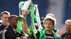 Afscheid van Maeda bij Celtic: een seizoen om nooit te vergeten (Picture by: ichef.bbci.co.uk)
