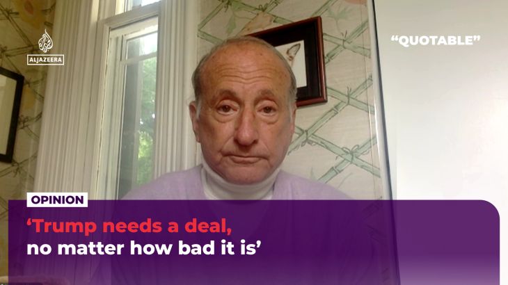 Analist: Trump wil koste wat kost een deal, ook al is die slecht Analist: Trump wil koste wat kost een deal, ook al is die slecht (Picture by: aljazeera.com)