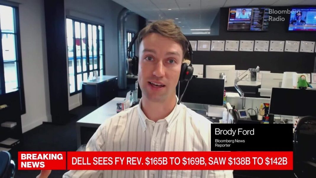 Dell verwacht 60 miljard dollar omzet uit AI-servers dit jaar (Picture by: assets.bwbx.io)