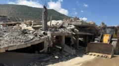 Elf doden bij Israëlische luchtaanvallen op Libanees dorp (Picture by: ichef.bbci.co.uk)