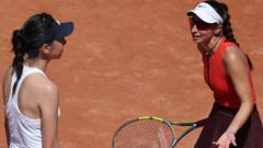 Handdruk geweigerd na beschuldiging van vals spel op Roland Garros Handdruk geweigerd na beschuldiging van vals spel op Roland Garros (Picture by: ichef.bbci.co.uk)