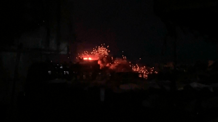 Israël voert aanval uit op gebouw in vluchtelingenkamp Shati in Gaza Israël voert aanval uit op gebouw in vluchtelingenkamp Shati in Gaza (Picture by: aljazeera.com)