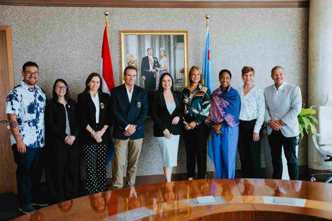 Minister van Sport ontmoet COA en Panam Sports voor versterking sportbeleid Aruba (Picture by: 24ora.com)