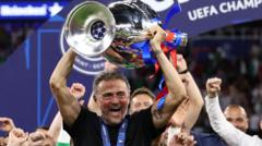 PSG pakt tweede Champions League op rij en schrijft geschiedenis (Picture by: ichef.bbci.co.uk)