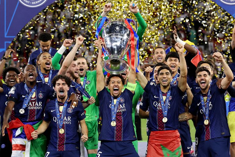 PSG pakt tweede Champions League-titel op rij na penaltydrama tegen Arsenal (Picture by: aljazeera.com)