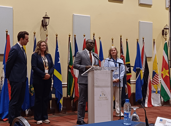 Politiechef Carl John van Sint Maarten gekozen tot voorzitter van Caribische politieorganisatie (Picture by: 721news.com)
