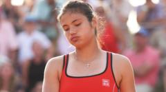 Raducanu uitgeschakeld in eerste ronde Roland Garros Raducanu uitgeschakeld in eerste ronde Roland Garros (Picture by: ichef.bbci.co.uk)