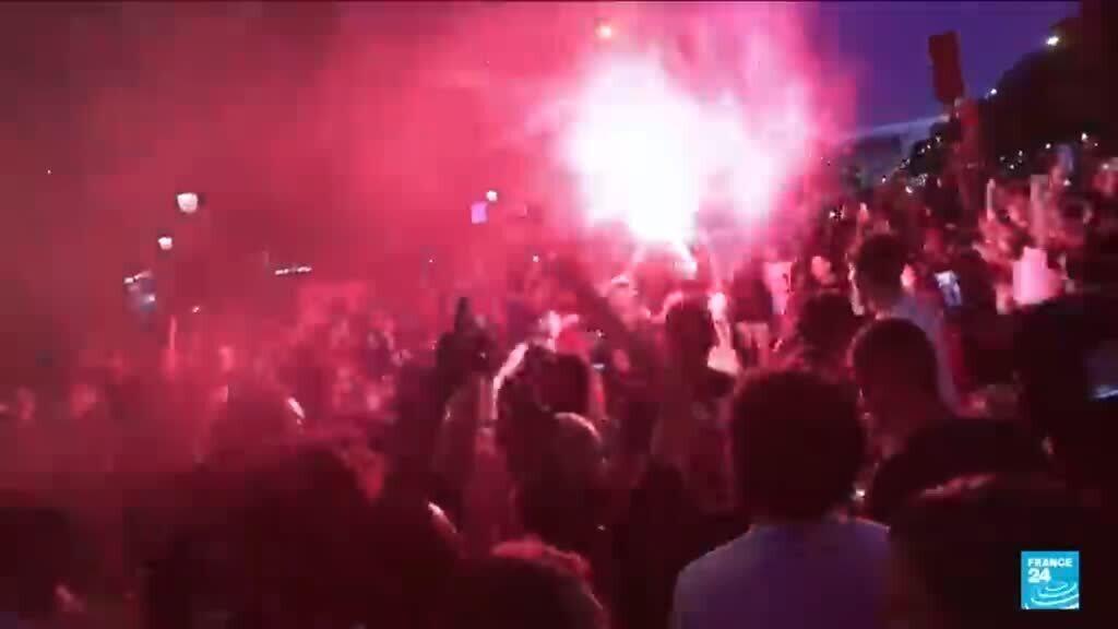 Rellen na PSG-titel: meer dan 700 arrestaties in heel Frankrijk (Picture by: s.france24.com)
