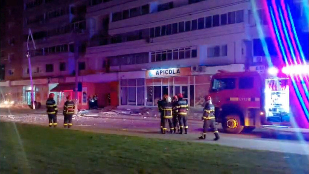 Russische drone treft appartementengebouw in Roemenië nabij Oekraïense grens (Picture by: s.france24.com)