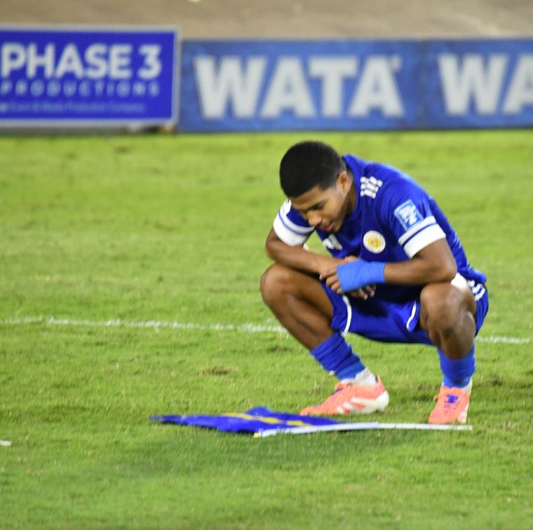 Shurandy Sambo: 'We voelen de steun van heel Curaçao' (Picture by: extra.cw)