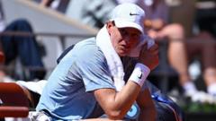 Sinner uitgeschakeld op Roland Garros: 'Ik ben geen robot' (Picture by: ichef.bbci.co.uk)