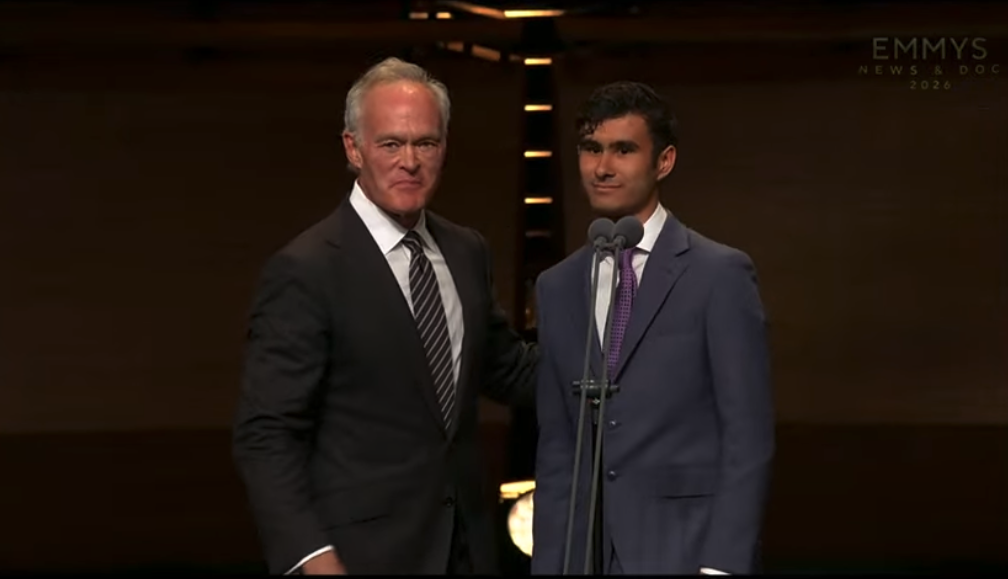 Studente hekelt CBS-koers bij News Emmys: 'Schandvlek op erfenis Mike Wallace' (Picture by: variety.com)
