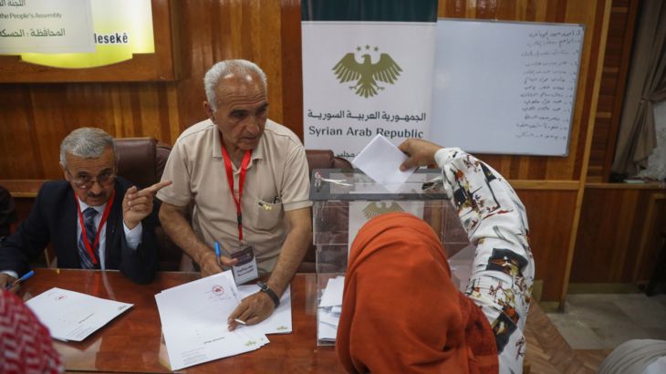 Syrië houdt verkiezingen in voormalige Koerdische gebieden Syrië houdt verkiezingen in voormalige Koerdische gebieden (Picture by: aljazeera.com)