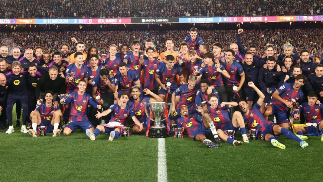 Hoe Barcelona de LaLiga heeft gewonnen en hoe ze zelfs...