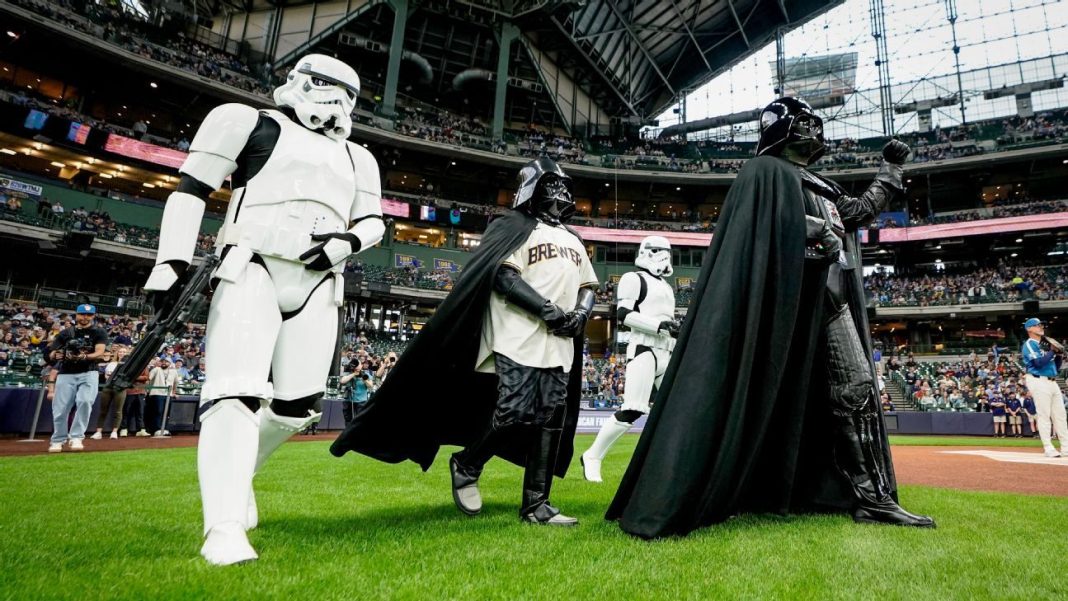The Force at the ballpark: How Star Wars took over MLB