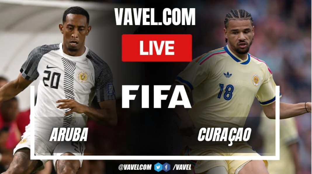 Aruba en Curaçao treffen elkaar in vriendschappelijke voetbalwedstrijd (Photo by: vavel.com)