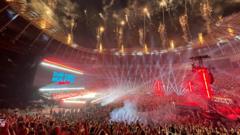 Bad Bunny schrijft geschiedenis met uitverkocht stadionoptreden in Londen (Picture by: ichef.bbci.co.uk)