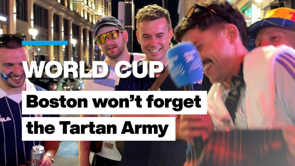 Boston neemt afscheid van de Schotse Tartan Army na onvergetelijk WK-bezoek (Picture by: s.france24.com)