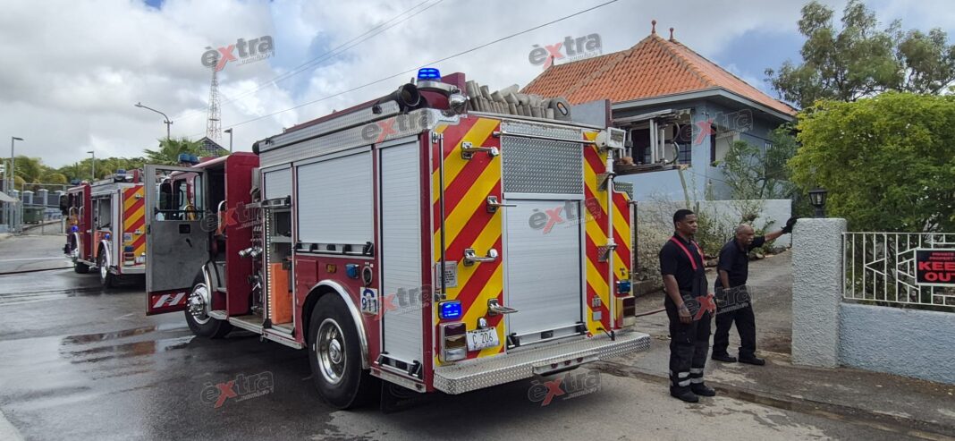 Brand in woning aan Gorsiraweg: bewoner loopt brandwonden op Brand in woning aan Gorsiraweg: bewoner loopt brandwonden op (Picture by: extra.cw)