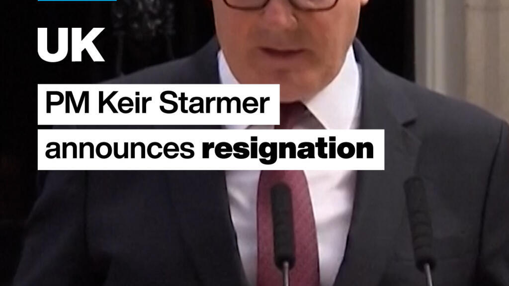 Britse premier Keir Starmer kondigt zijn aftreden aan (Picture by: s.france24.com)