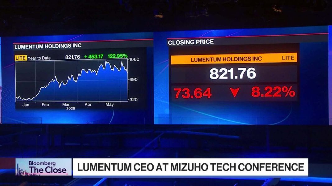 CEO Lumentum: ‘Enorme kansen voor de optische industrie door AI-revolutie’ CEO Lumentum: 'Enorme kansen voor de optische industrie door AI-revolutie' (Picture by: assets.bwbx.io)