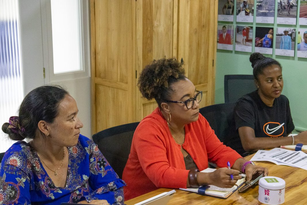 COA en Aruba Athletic Federation overleggen over Zuid-Amerikaanse Jeugdspelen Panama 2026 (Picture by: 24ora.com)