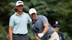 Clark stevig aan kop bij US Open terwijl wind McIlroy en Scheffler parten speelt Clark stevig aan kop bij US Open terwijl wind McIlroy en Scheffler parten speelt (Picture by: ichef.bbci.co.uk)
