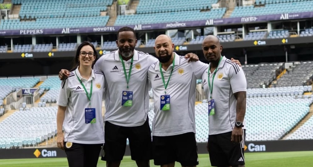 Curaçao maakt geschiedenis op WK met vrouwelijke sportarts bij selectie Curaçao maakt geschiedenis op WK met vrouwelijke sportarts bij selectie (Picture by: nu.cw)