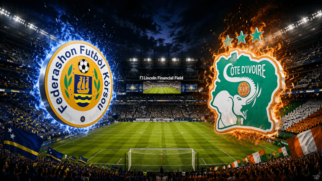 Curaçao neemt het op tegen Côte d'Ivoire tijdens FIFA Wereldkampioenschap 2026 (Photo by: beinsports.com)