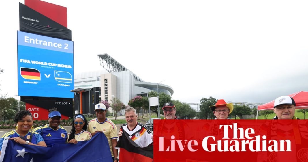 Curaçao neemt het op tegen Duitsland in WK 2026-kwalificatiewedstrijd Curaçao neemt het op tegen Duitsland in WK 2026-kwalificatiewedstrijd (Photo by: co.uk)