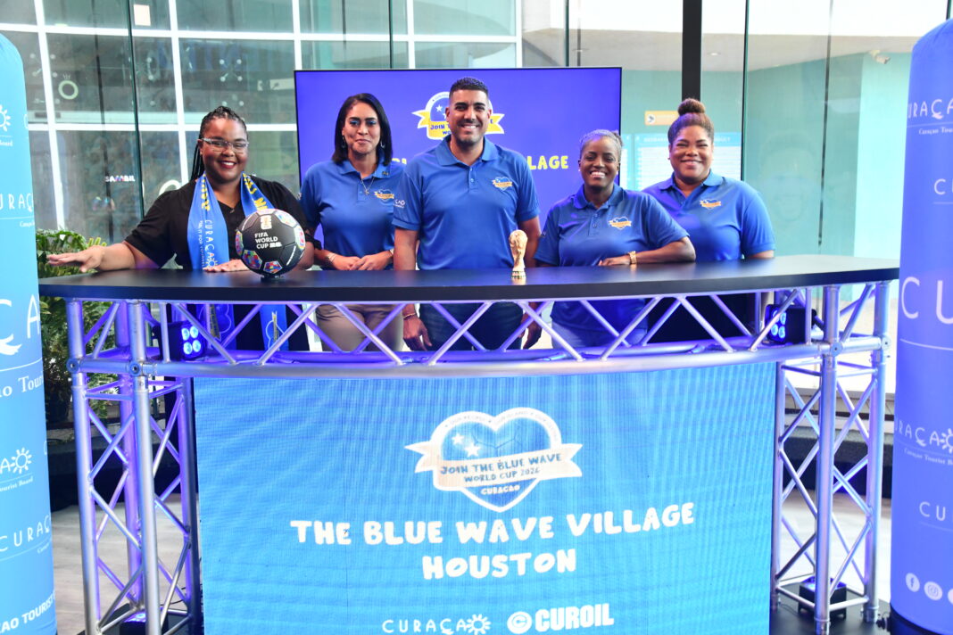 Curaçao opent Blue Wave Village in Houston ter ere van eerste WK-deelname (Picture by: extra.cw)