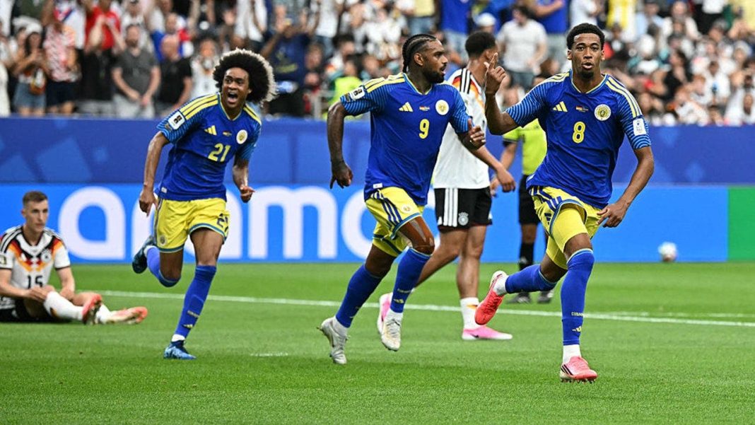 Curaçao scoort historisch doelpunt tegen Duitsland op het WK voetbal (Photo by: foxnews.com)