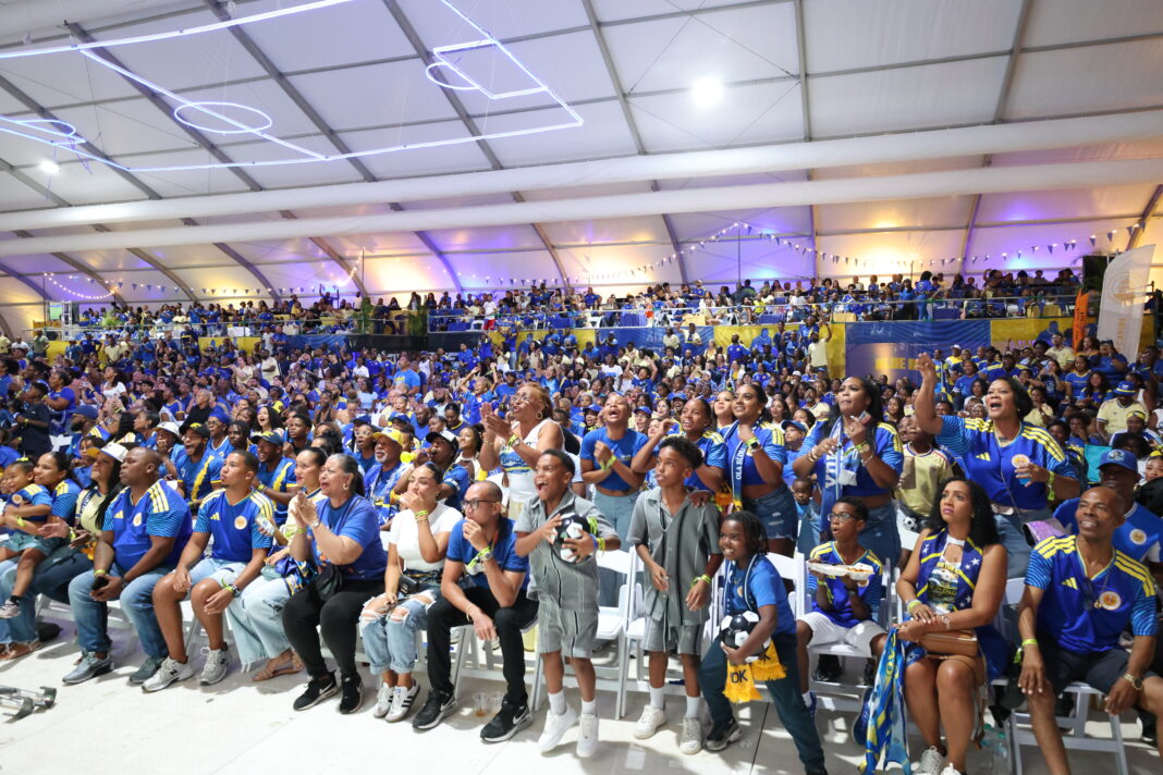 Curaçao viert opnieuw historische prestatie van het nationale voetbalelftal (Picture by: extra.cw)