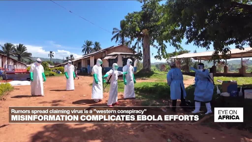 Desinformatie bemoeilijkt bestrijding van ebola-uitbraak in Afrika (Picture by: s.france24.com)