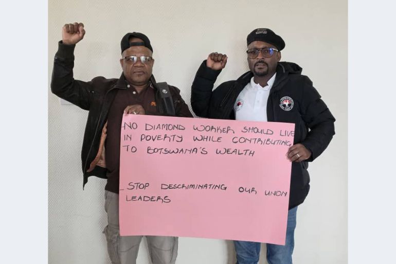 Diamantcrisis in Botswana treft mijnwerkers hard: ‘De schok was te groot’ Diamantcrisis in Botswana treft mijnwerkers hard: 'De schok was te groot' (Picture by: aljazeera.com)