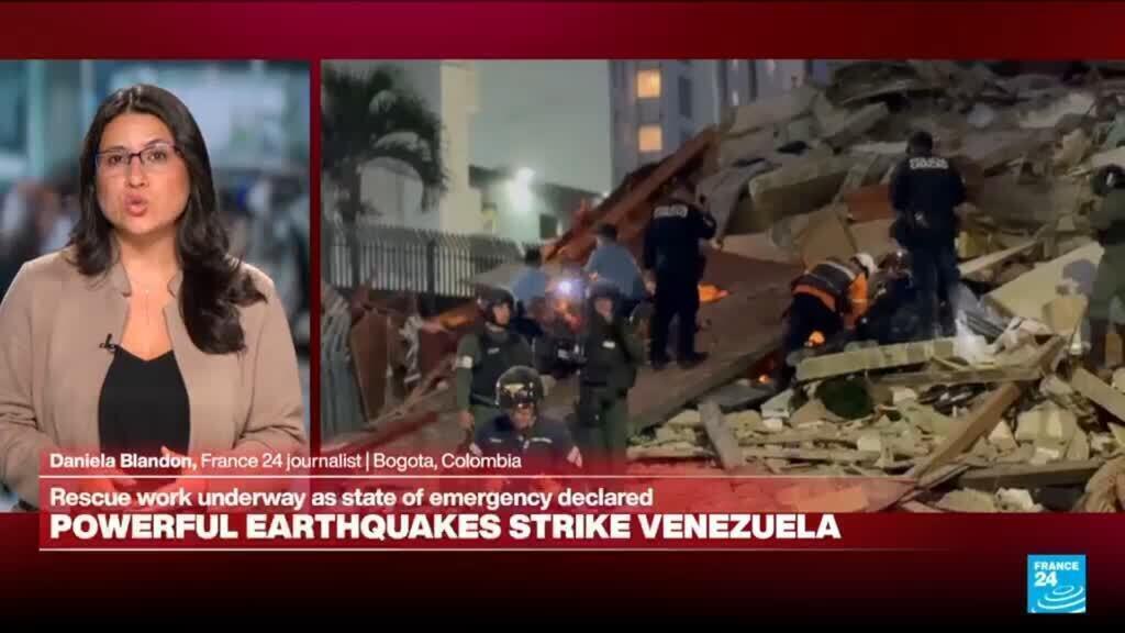 Duizenden doden gevreesd na zware aardbevingen in Venezuela (Picture by: s.france24.com)